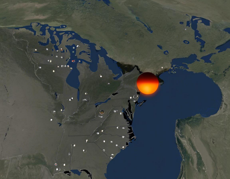 Best Viewing Locations for the Total Eclipse 2024