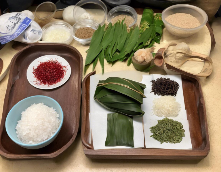 Ingredients for Making Zongzi